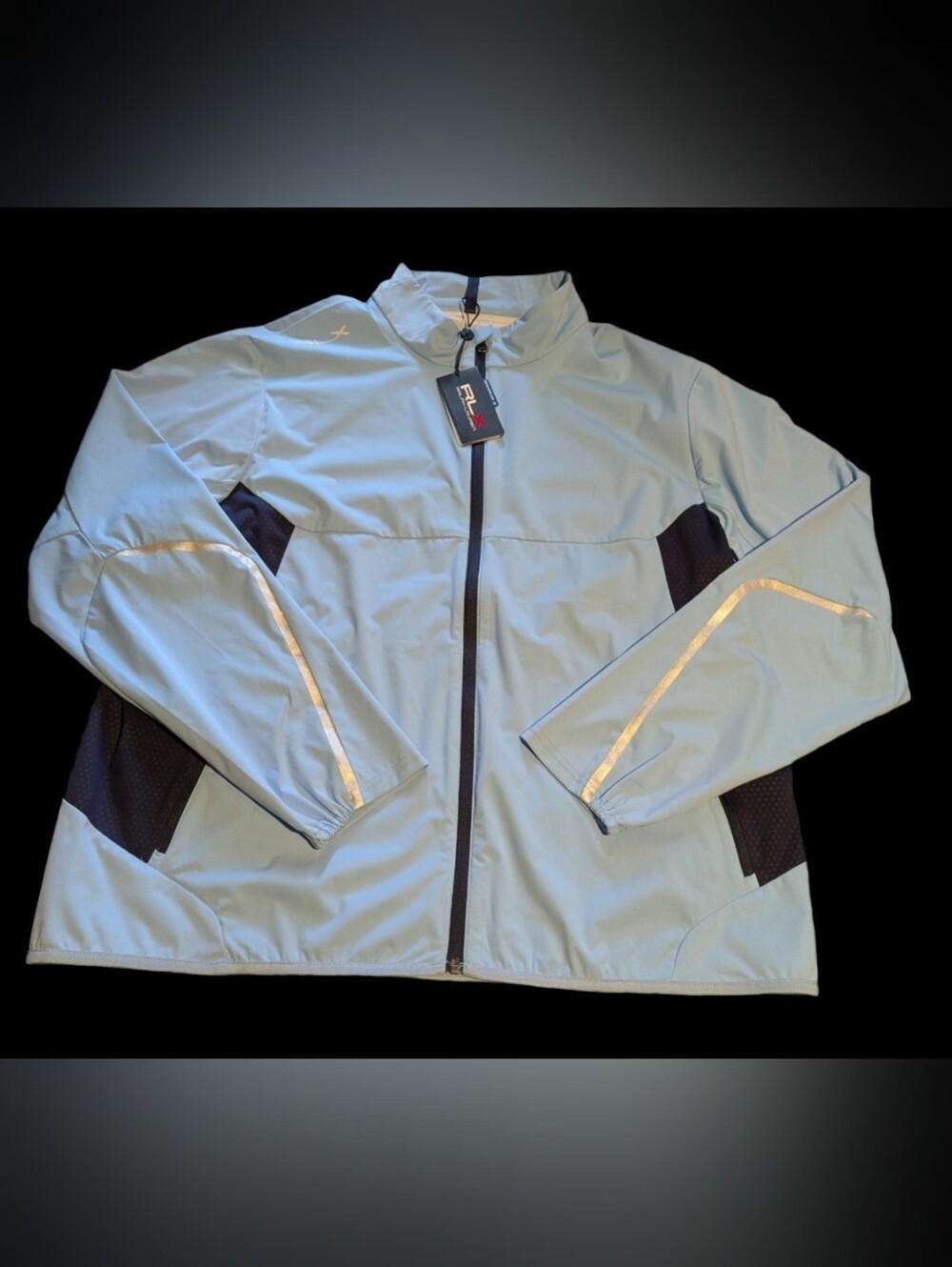 RLX Ralph Lauren Water-Repellent Full Zip Golf Jacket/Windbreaker